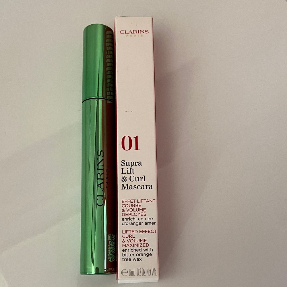 🆕 Clarins Supra Lift & Curl Mascara intense black 8ml